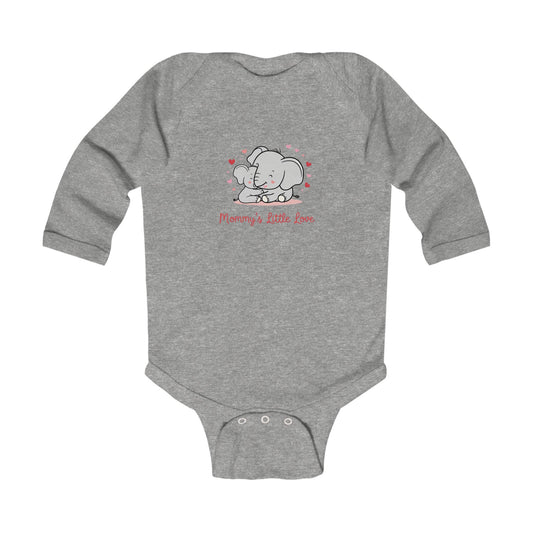Mommy's Little Love Infant Long Sleeve Bodysuit - Adorable Baby Gift