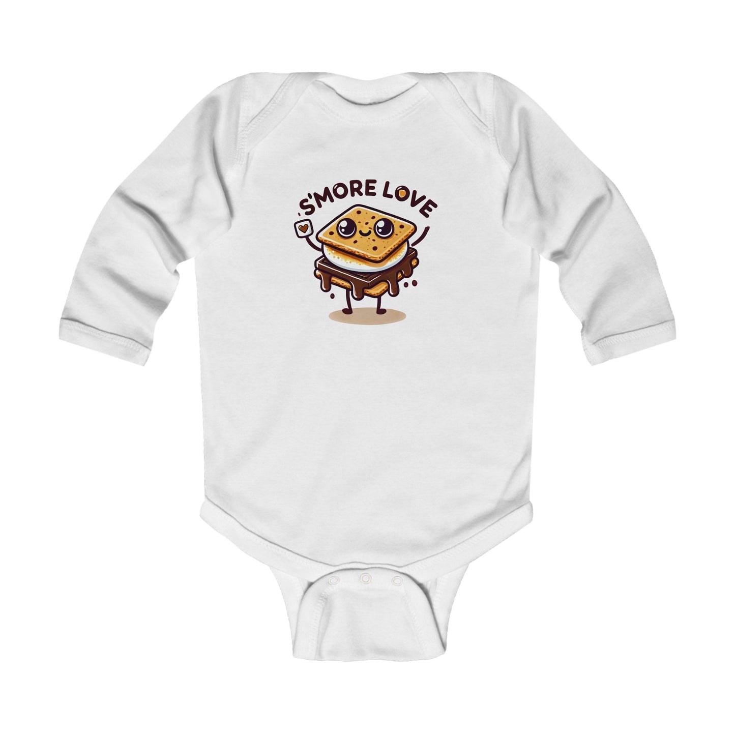 Cute S'more Love Infant Long Sleeve Bodysuit