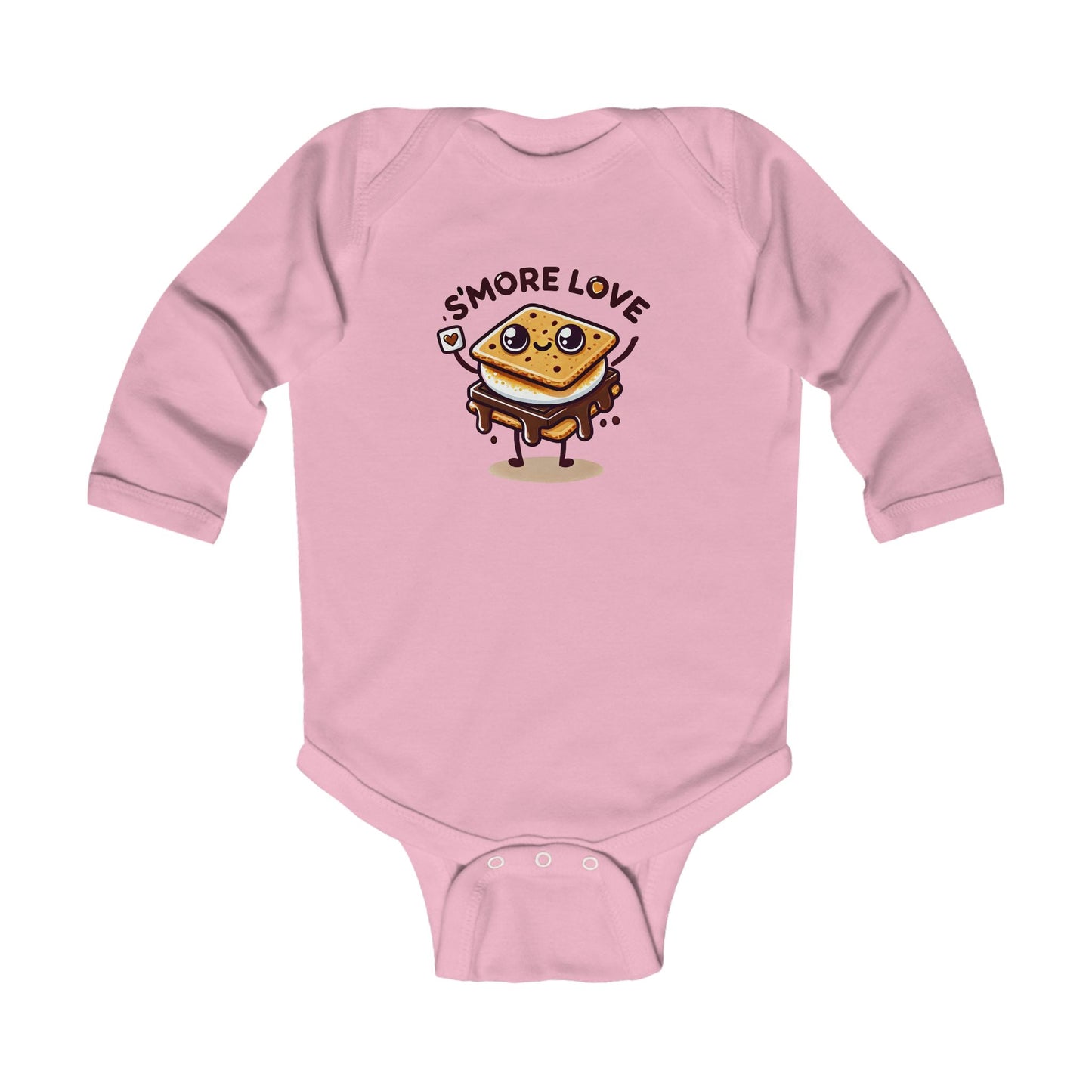 Cute S'more Love Infant Long Sleeve Bodysuit
